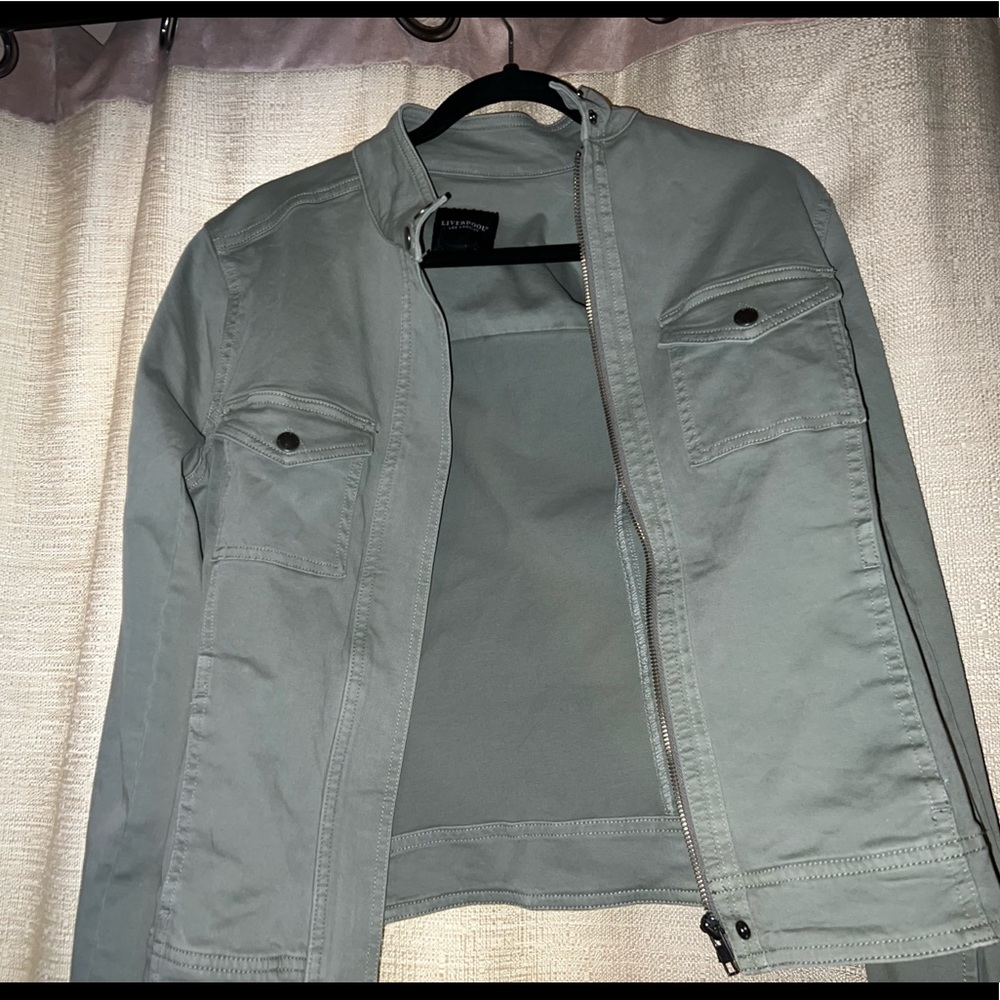 Sage Green Structured Jacket
